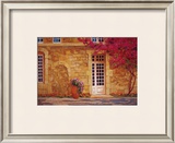 The Bougainvillea Covered House Prints by Liliane Fournier