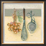 Dans la Cuisine, le Fouet Poster by Laurence David