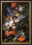 Bouquet de Fleurs, Vers 1730 Prints by Jan van Huysum