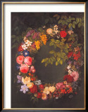Garland of Flowers Prints by Johan Laurentz Jensen