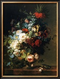 Still Life with Flowers, 1789 Prints by Cornelis van Spaendonck