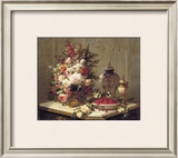Tulips and Other Flowers Art by Jean Baptiste Claude Robie
