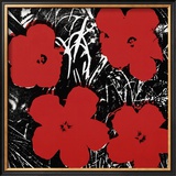 Flowers, c.1964 (Red) Prints by Andy Warhol