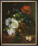 Basket of Flowers Poster by Jan van Huysum