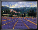 Lilac Fields Posters by Paul Curtis