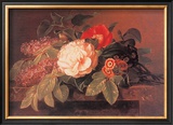 Peonies, Lilacs and Primulae Prints by Johan Laurentz Jensen