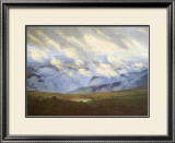 Scudding Clouds Framed Giclee Print by Caspar David Friedrich
