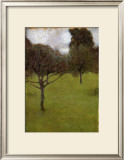 Orchard Framed Giclee Print by Gustav Klimt