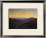 Riesengebirge Framed Giclee Print by Caspar David Friedrich