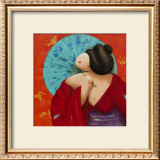 Geisha II Art by Susan De Waardt-ruiter