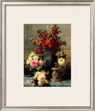 Summer Buffet I Print by Jean Baptiste Claude Robie