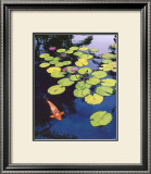 Koi Pond I Poster by Maureen Love