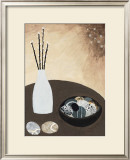 Bowl of Stones Poster by Kelly Hayes