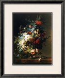 Still Life with Flowers, 1789 Prints by Cornelis van Spaendonck