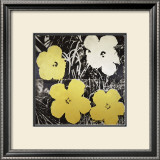 Flowers, c.1966 (Yellow and White) Prints by Andy Warhol