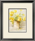 Aquarelleblumen IV Poster by W. Menara