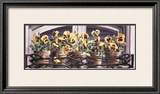 Yellow Pansies Prints by Mark Lee Goldberg