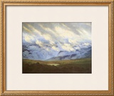 Scudding Clouds Framed Giclee Print by Caspar David Friedrich