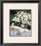 Breakfasting with Daisies Prints by Liliane Fournier
