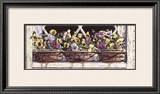 Window Pansies Poster by Mark Lee Goldberg