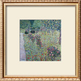 Orchard with Roses Framed Giclee Print by Gustav Klimt