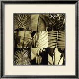 Tropical Leaves I Print by Caroline Kelly