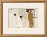 Beethoven Frieze: Desire For Happiness, c.1902 Posters by Gustav Klimt