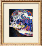 The Maiden Framed Giclee Print by Gustav Klimt