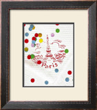 Paris Confettis Poster by Danielle Coquille