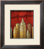 New York City I Posters by David Stewart