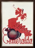 Esmeralda Framed Giclee Print