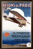 Aviation Air Show Framed Giclee Print by Rene Peron