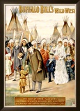 Buffalo Bill's Wild West, Visit of Majesties Framed Giclee Print by Arthur Jule Goodman