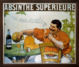 Absinthe Superieur Framed Giclee Print by Victor Leydet