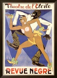 La Revue Negre Framed Giclee Print by Orsi 