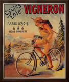 Cycles Vigneron Impressão giclée emoldurada por Charles Verneau