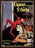 Liqueur Ste. Barbe Framed Giclee Print