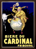 Biere du Cardinal, Fribourg Framed Giclee Print by Achille Luciano Mauzan