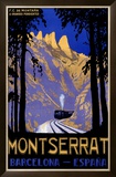 Montserrat Barcelona Spain Framed Giclee Print