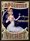 Absinthe Vichet Framed Giclee Print by Nover 