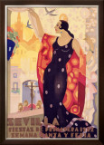 Sevilla, Fiestas Primavera Framed Giclee Print by Juan Balcera de Fuentes