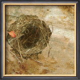Nest Red Leaf Posters by Susan Friedman