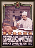 Backerei Conditorei Framed Giclee Print by R. Weiss