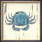Blue Crab Print by Grace Pullen