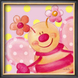Flower Bee Prints by Liv & Flo 