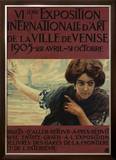 VIieme Exposition Internationalle d'Art de la Ville de Venise Framed Giclee Print by Ettore Tito