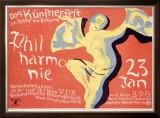 Philharmonie Framed Giclee Print by Riemer 
