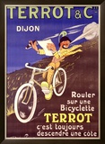 Terrot and Cie Motorcycle Framed Giclee Print by Dreville 