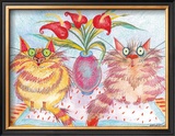 Two Companions Framed Giclee Print by Esther Szegedy