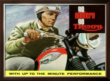 Go Modern, Go Triumph Framed Giclee Print